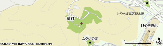兵庫県川西市柳谷（鷹尾山馬古場）周辺の地図
