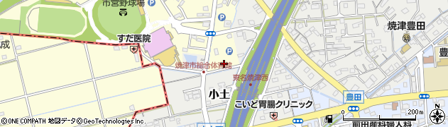 静岡県焼津市保福島1075周辺の地図