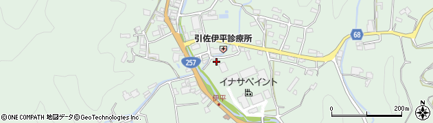静岡県浜松市浜名区引佐町伊平592周辺の地図
