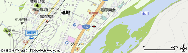 兵庫県姫路市砥堀287周辺の地図