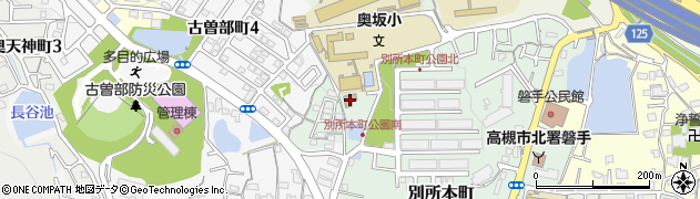 奥坂コミュニティセンター周辺の地図