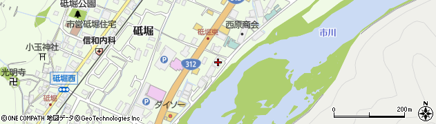 兵庫県姫路市砥堀288周辺の地図