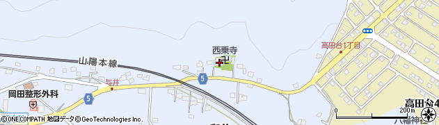 西乗寺周辺の地図