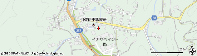 静岡県浜松市浜名区引佐町伊平563周辺の地図