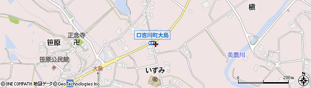 兵庫県三木市口吉川町大島910周辺の地図