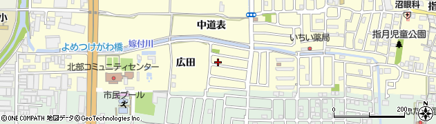 京都府城陽市平川広田35周辺の地図