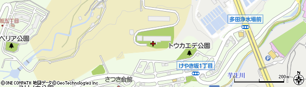 兵庫県川西市柳谷隠場周辺の地図