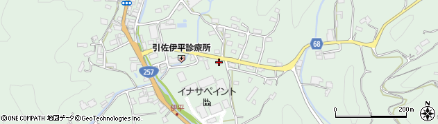 静岡県浜松市浜名区引佐町伊平559周辺の地図