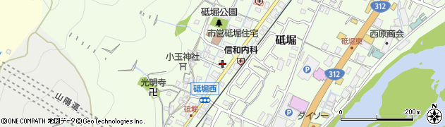 兵庫県姫路市砥堀403周辺の地図