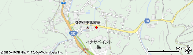 静岡県浜松市浜名区引佐町伊平596周辺の地図
