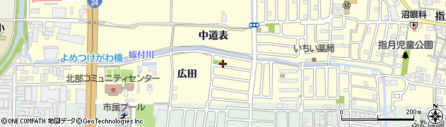 京都府城陽市平川広田33周辺の地図