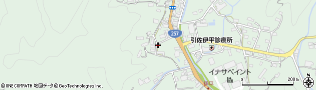 静岡県浜松市浜名区引佐町伊平1274周辺の地図