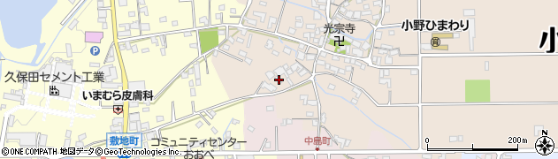 兵庫県小野市広渡町459周辺の地図