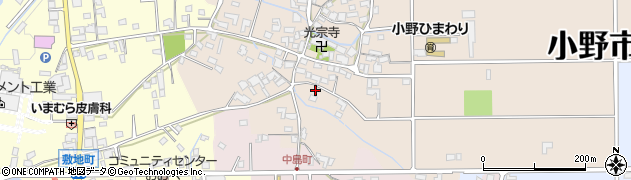 兵庫県小野市広渡町31周辺の地図