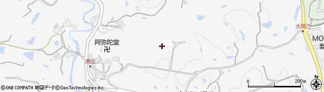 兵庫県三木市吉川町湯谷周辺の地図
