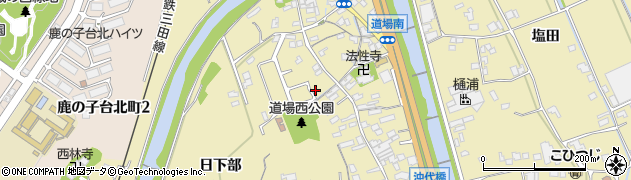 兵庫県神戸市北区道場町道場周辺の地図