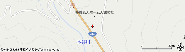 静岡県伊豆市湯ケ島944周辺の地図