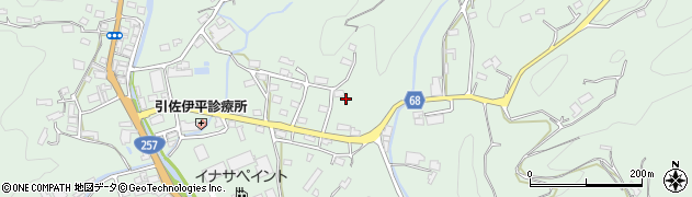 静岡県浜松市浜名区引佐町伊平641周辺の地図