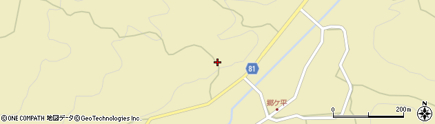 愛知県新城市黄柳野（丸山）周辺の地図