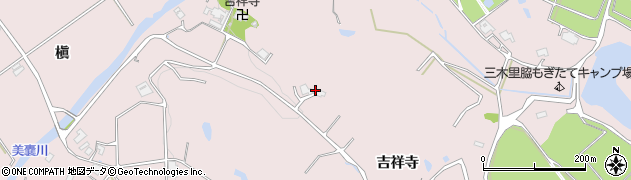 兵庫県三木市口吉川町吉祥寺62周辺の地図