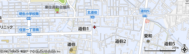 レッツ倶楽部鈴鹿道伯周辺の地図