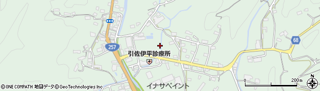 静岡県浜松市浜名区引佐町伊平584周辺の地図