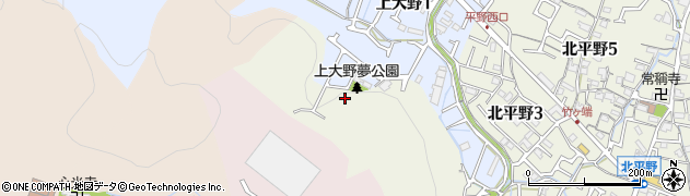 上大野南公園周辺の地図