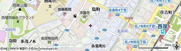 有限会社松屋商店周辺の地図