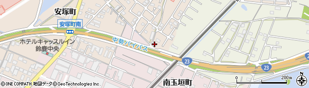 三重県鈴鹿市安塚町885周辺の地図