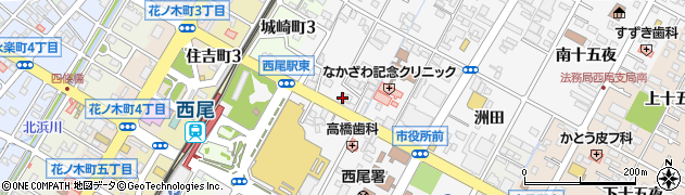 明光義塾西尾教室周辺の地図
