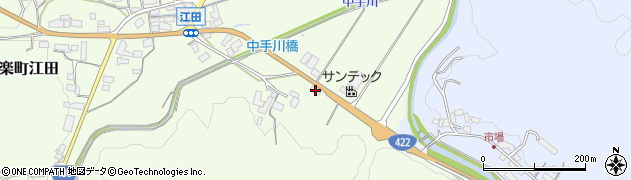 滋賀県甲賀市信楽町江田923周辺の地図