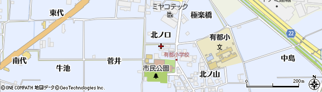 京都府八幡市内里北ノ口28周辺の地図