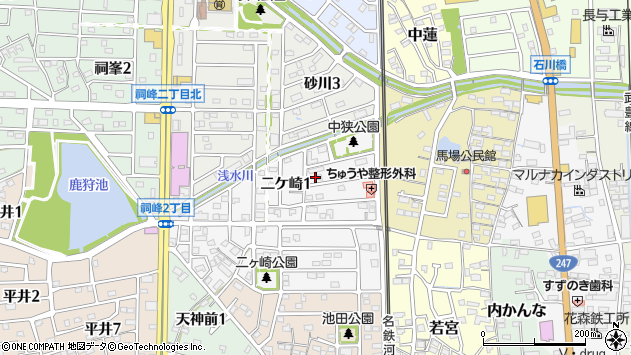 〒470-2316 愛知県知多郡武豊町二ケ崎の地図