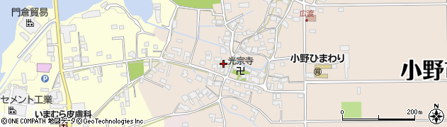兵庫県小野市広渡町391周辺の地図