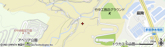 兵庫県川西市柳谷南原廻り周辺の地図