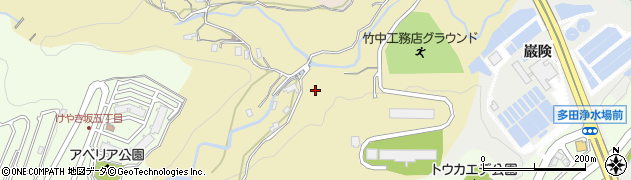 兵庫県川西市柳谷（南原廻り）周辺の地図