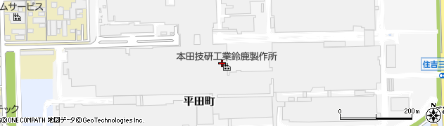 日本ＩＢＭ本田鈴鹿ＣＥルーム周辺の地図