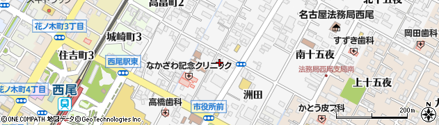 愛三舗道建設株式会社周辺の地図
