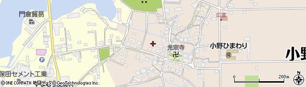 兵庫県小野市広渡町402周辺の地図
