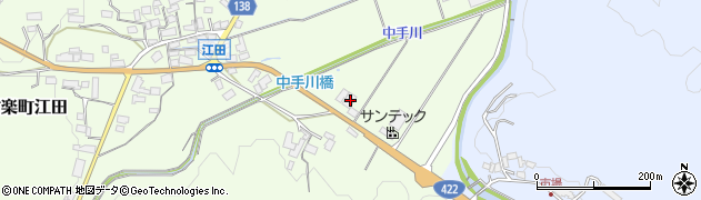滋賀県甲賀市信楽町江田946周辺の地図