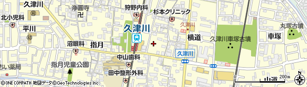 京都府城陽市平川東垣外周辺の地図