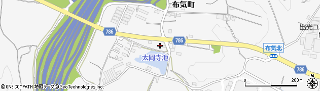 三重県亀山市布気町981周辺の地図