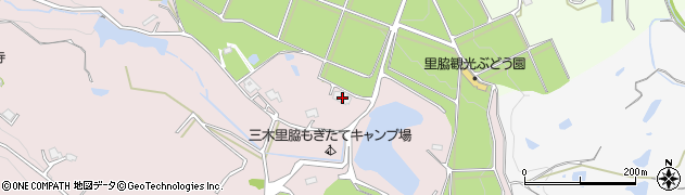 兵庫県三木市口吉川町里脇780周辺の地図