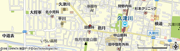京都府城陽市平川指月70周辺の地図