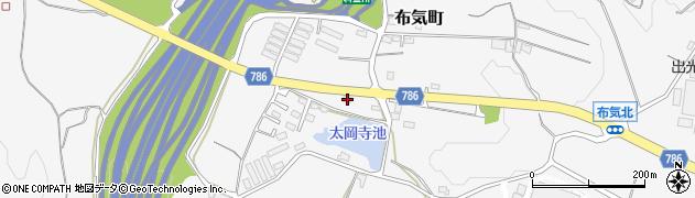 三重県亀山市布気町980周辺の地図