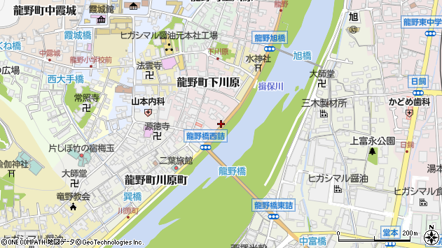〒679-4177 兵庫県たつの市龍野町下川原の地図