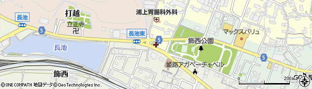 丸亀製麺 飾西店周辺の地図