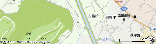愛知県新城市一鍬田赤座周辺の地図