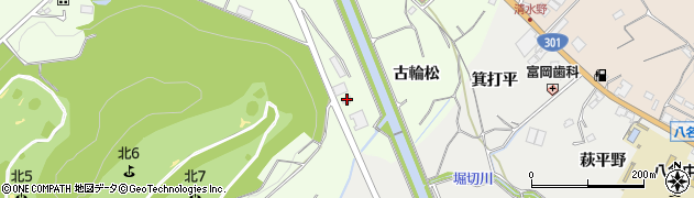 愛知県新城市一鍬田（赤座）周辺の地図