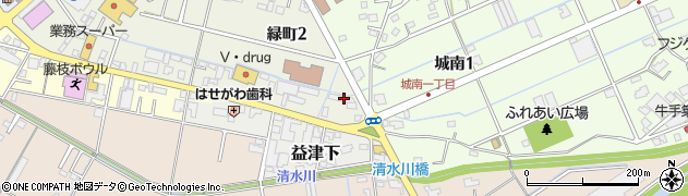 株式会社藤枝事務器商会　緑町店周辺の地図